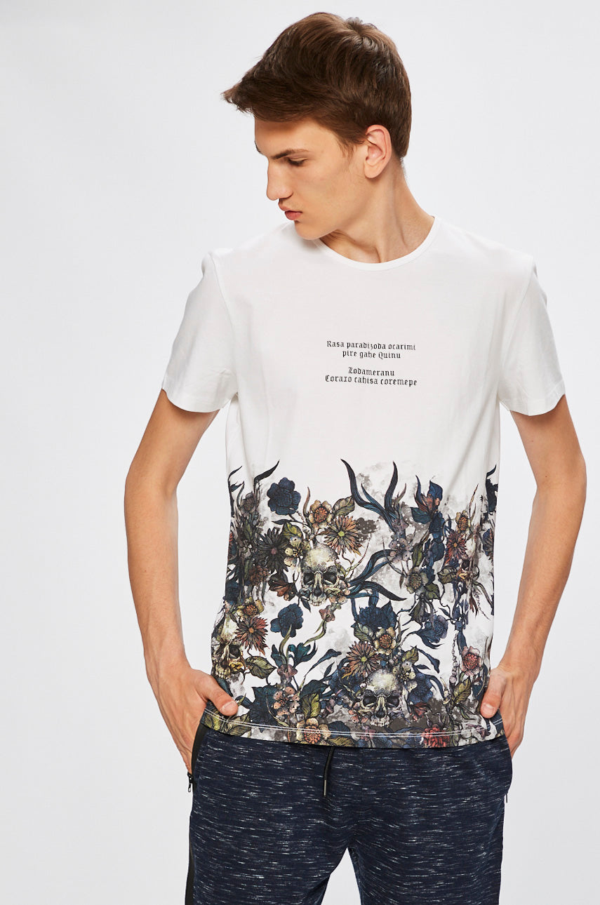Skull Garden T-Shirt (white)