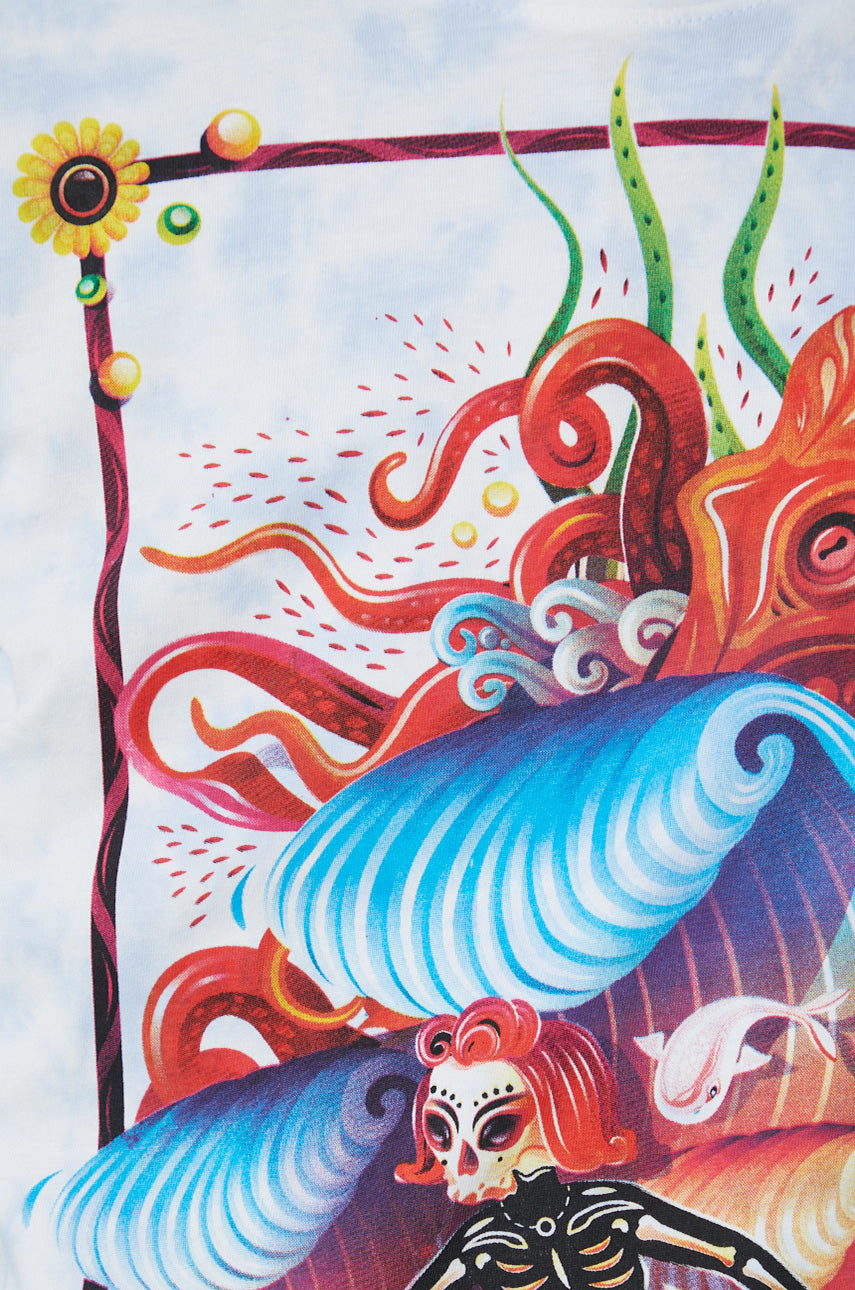 Surfer Calavera T-Shirt