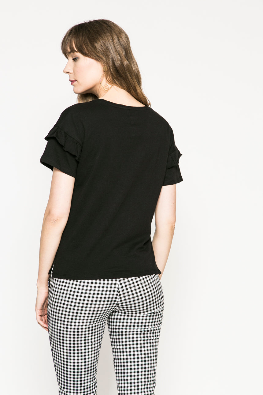 Rebel Girl Inside Top (black)