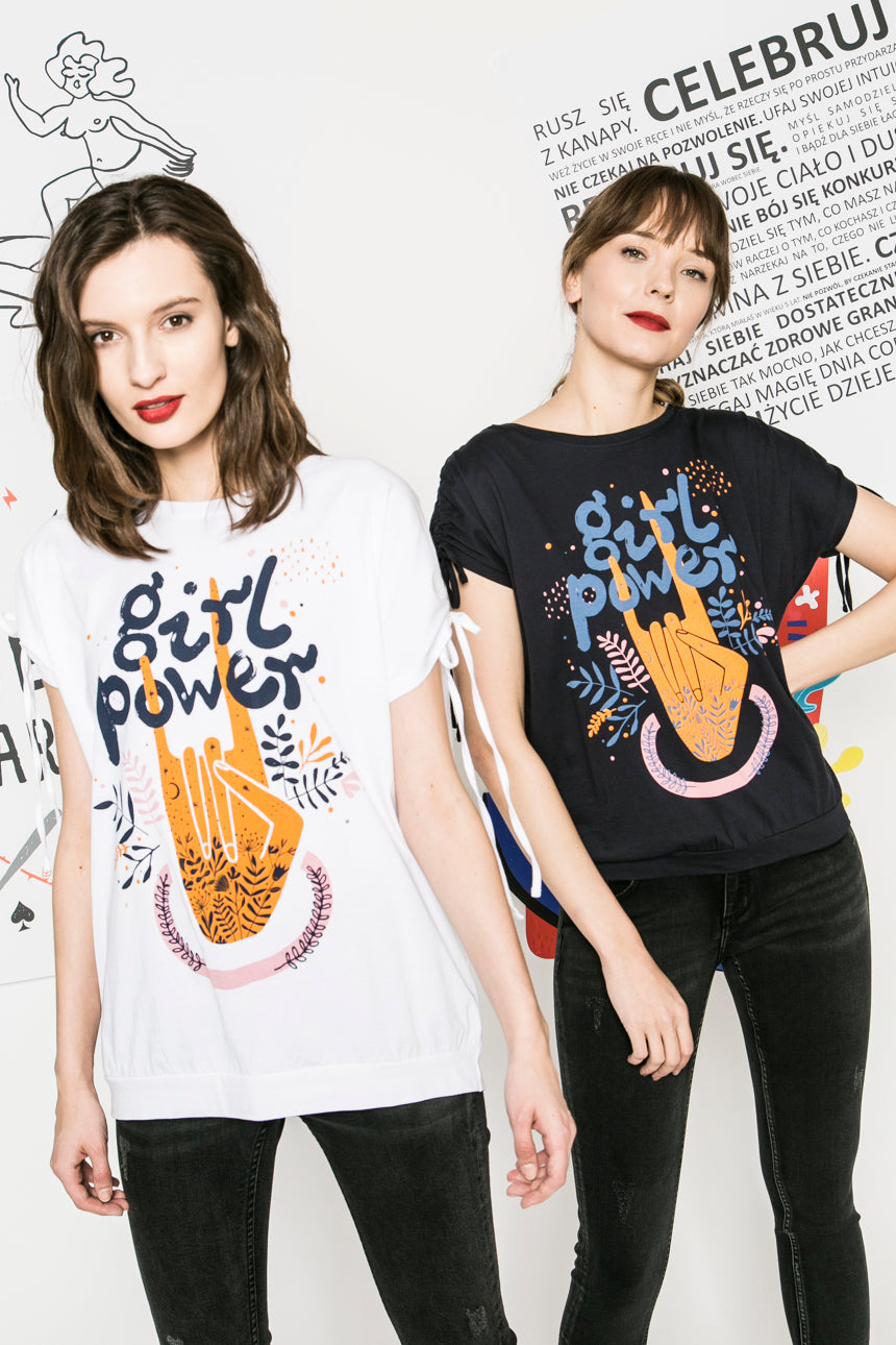 Girl Power Top (white)