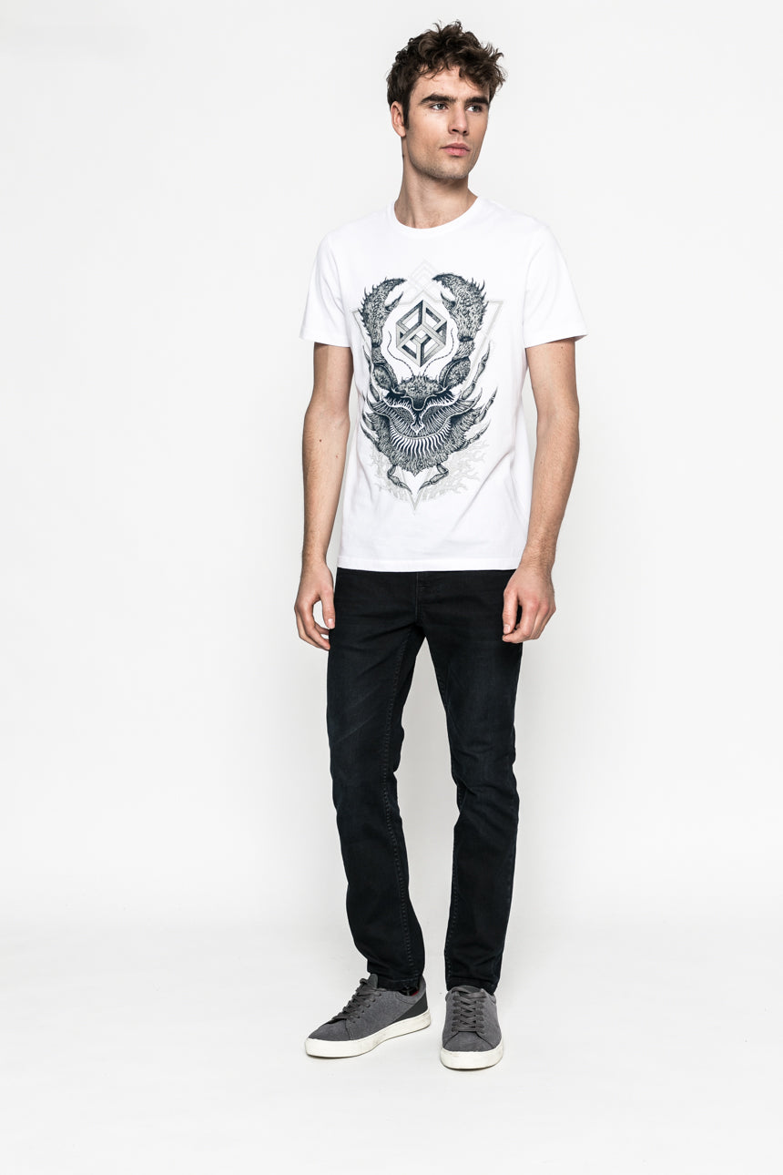 Cubic Crustacean T-Shirt (white)