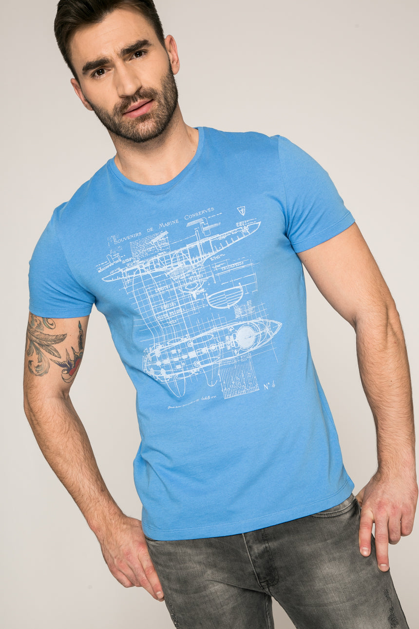 Nautical Blueprints T-Shirt